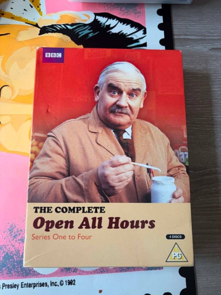 The complete Open All Hours-series 1-4, import BBC, 10 euro., CD & DVD, DVD | TV & Séries télévisées, Import, Anglais, Comédie