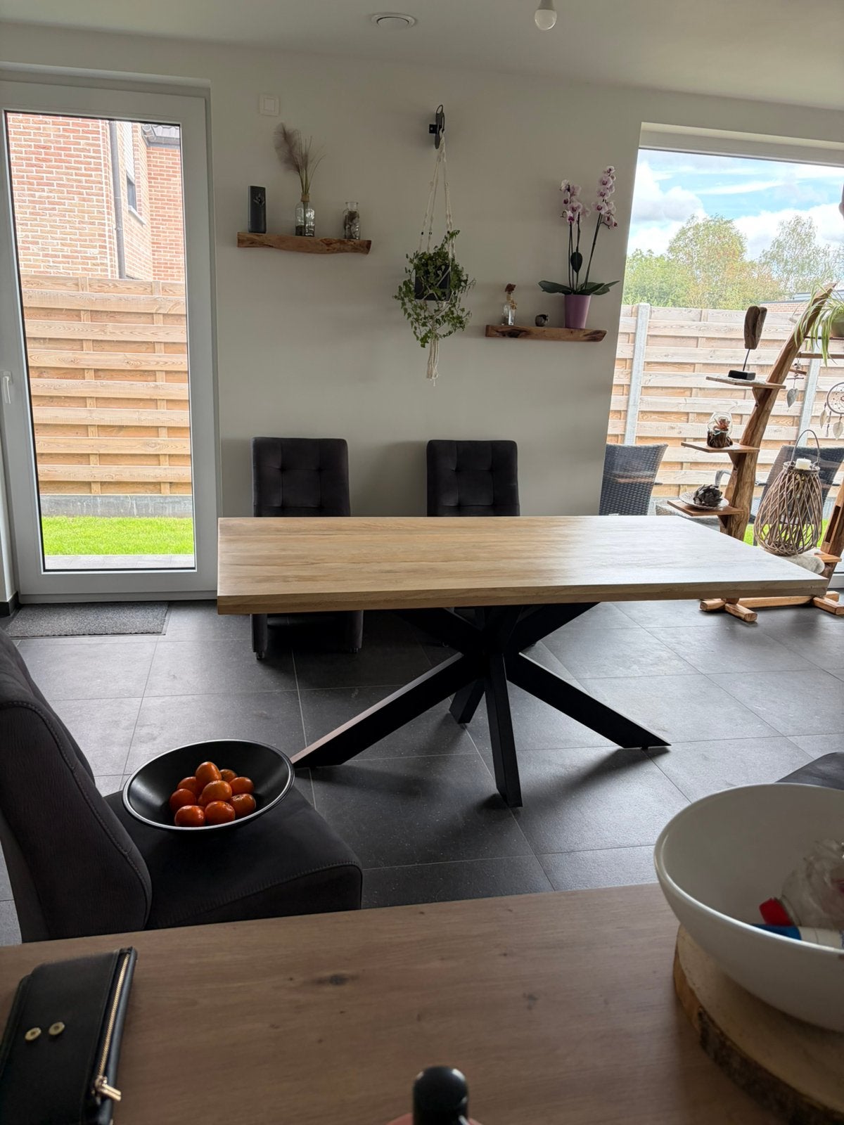 Mango houten tafel, Huis en Inrichting, Ophalen, Vijf personen of meer, Rechthoekig, Overige houtsoorten