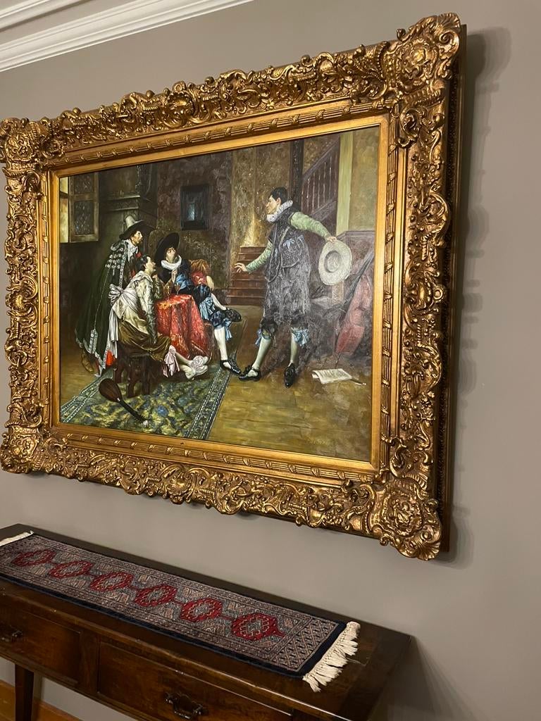 Schilderij van Herbrandts, Antiek en Kunst, Ophalen