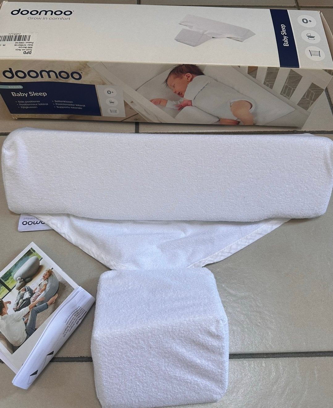 Coussin de positionnement Doomoo Baby Sleep avec boîte, Enlèvement, Comme neuf