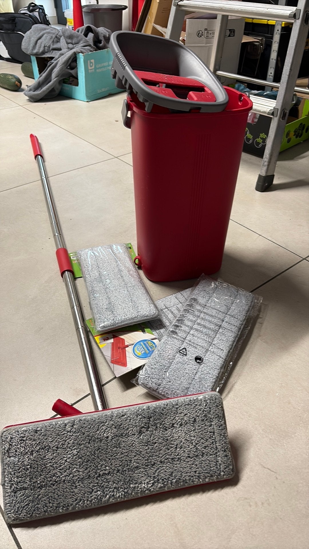 Ser de lavage, Enlèvement, Comme neuf