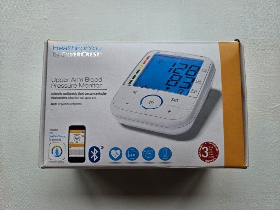 Tensiomètre pour bras HealthForYou de SilverCrest, Enlèvement