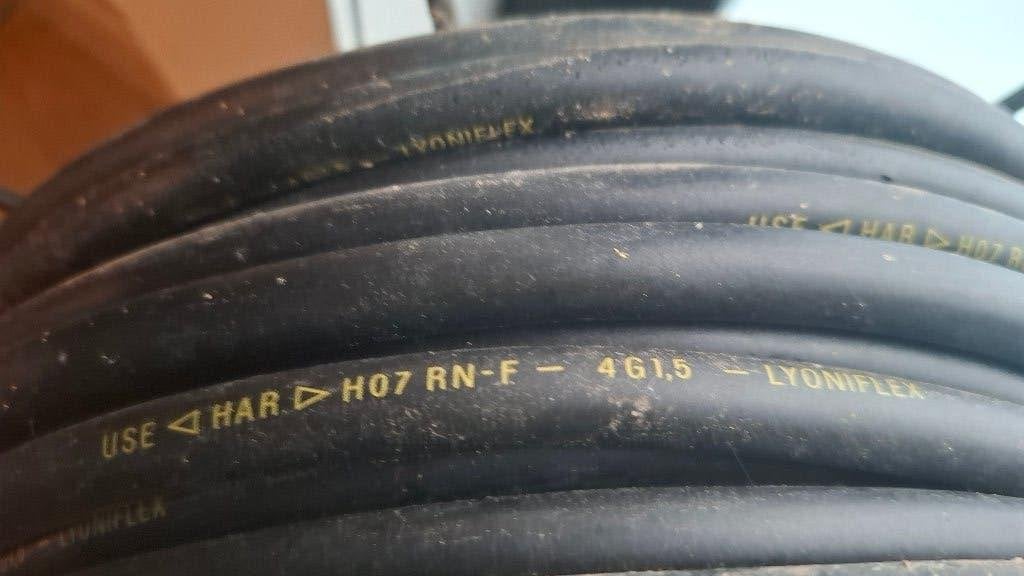Câble électrique 4G x 1,5 mm, Enlèvement, Neuf, Autres marques, Enrouleur de câble