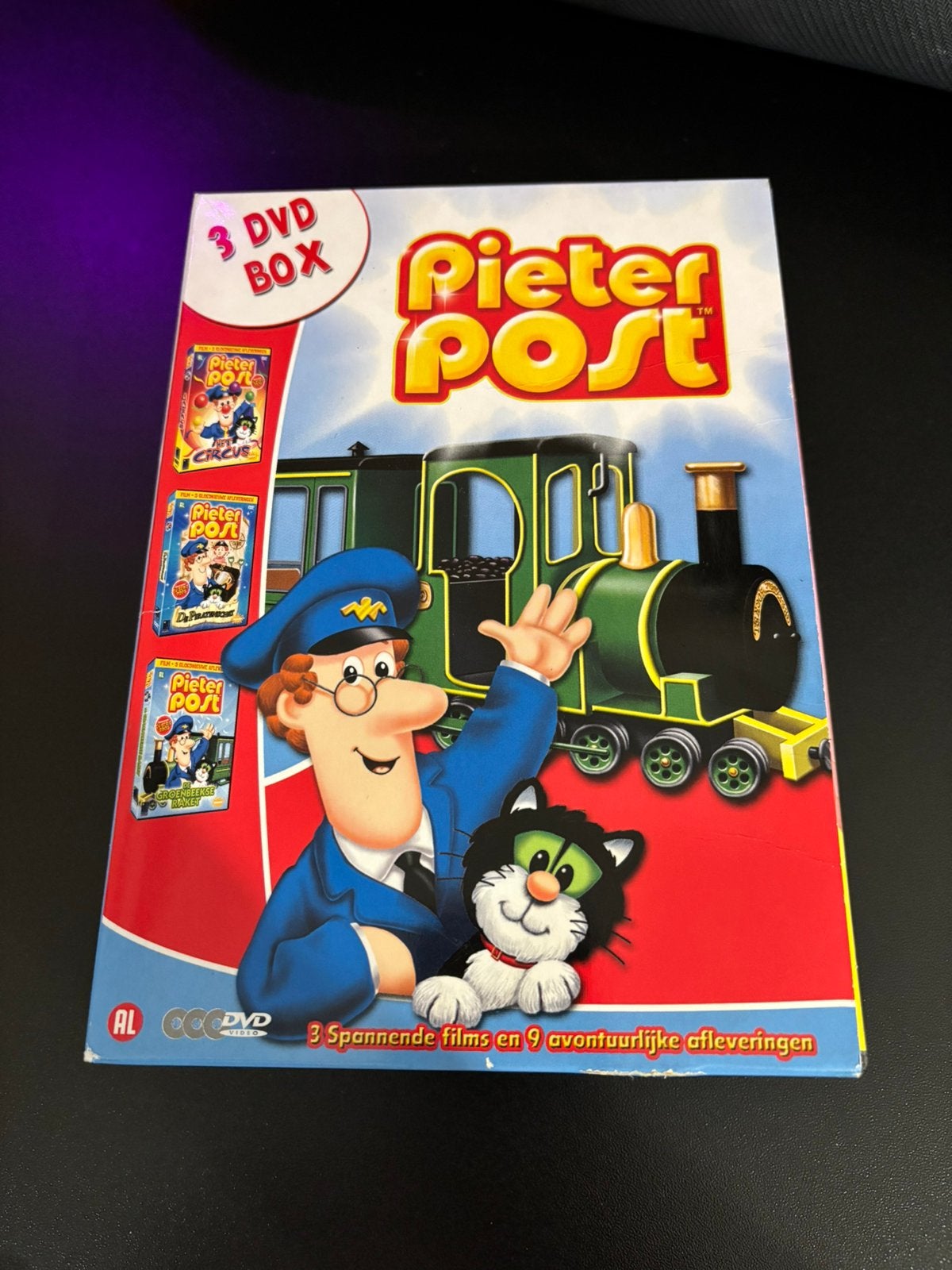 Pieter Post - 3 DVD Box, CD & DVD, DVD | Enfants & Jeunesse, Enlèvement ou Envoi, Tous les âges, Comme neuf, Néerlandais