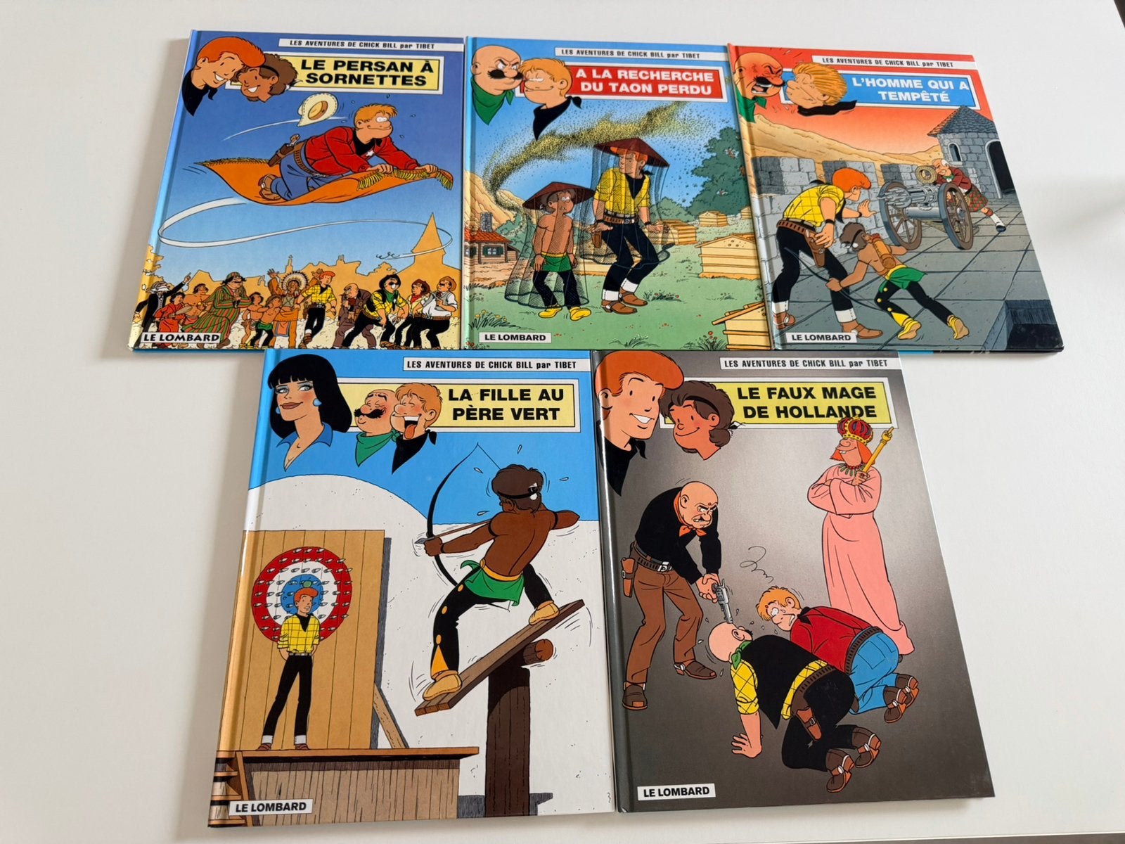 Serie BD Chick Bill 61-62-63-65-66 EO, Enlèvement ou Envoi