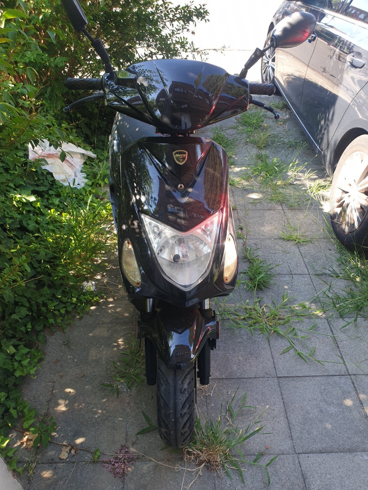 neco one, Ophalen, Benzine