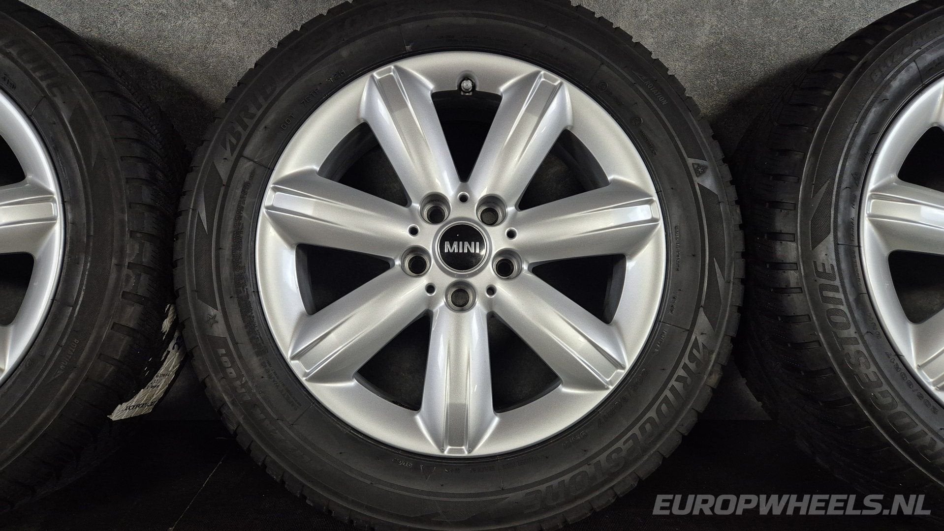 17 inch Mini velgen Countryman F60 539 Aceman winterbanden, Auto-onderdelen, Gebruikt, -, -, Banden en Velgen