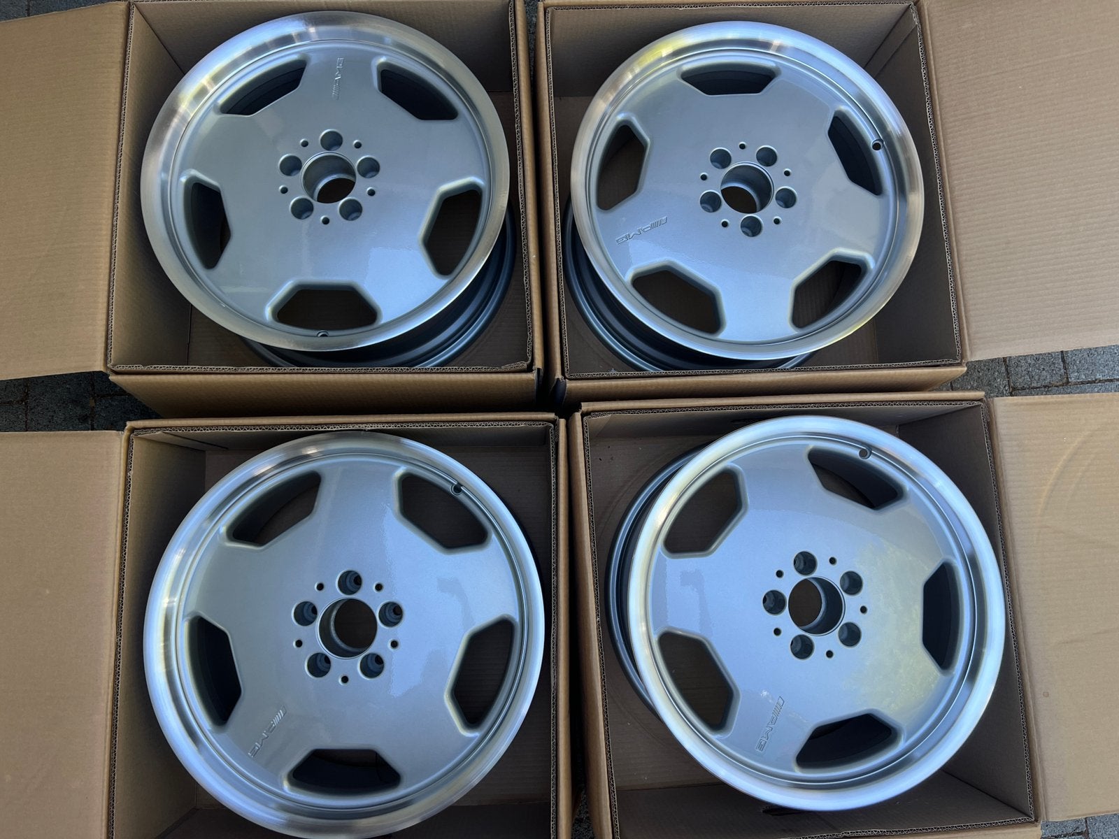 Mercedes 18 inch Amg styling 2 Velgen SL R129 W124 W202 W210, Auto-onderdelen, Banden en Velgen, Ophalen, 18 inch, Velg(en), Nieuw