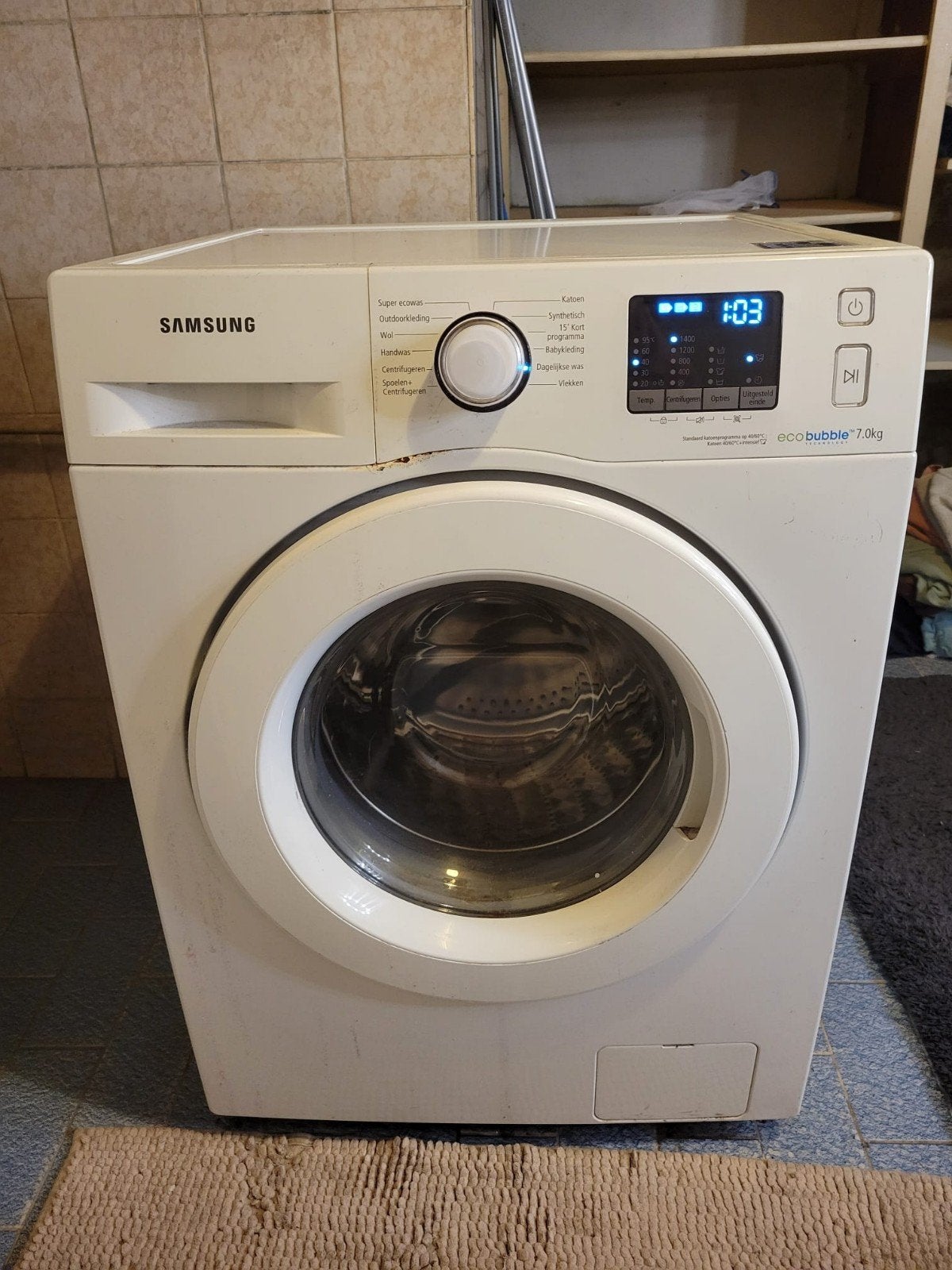 wasmachine Samsung, Ophalen, Handwasprogramma, Zo goed als nieuw, Voorlader
