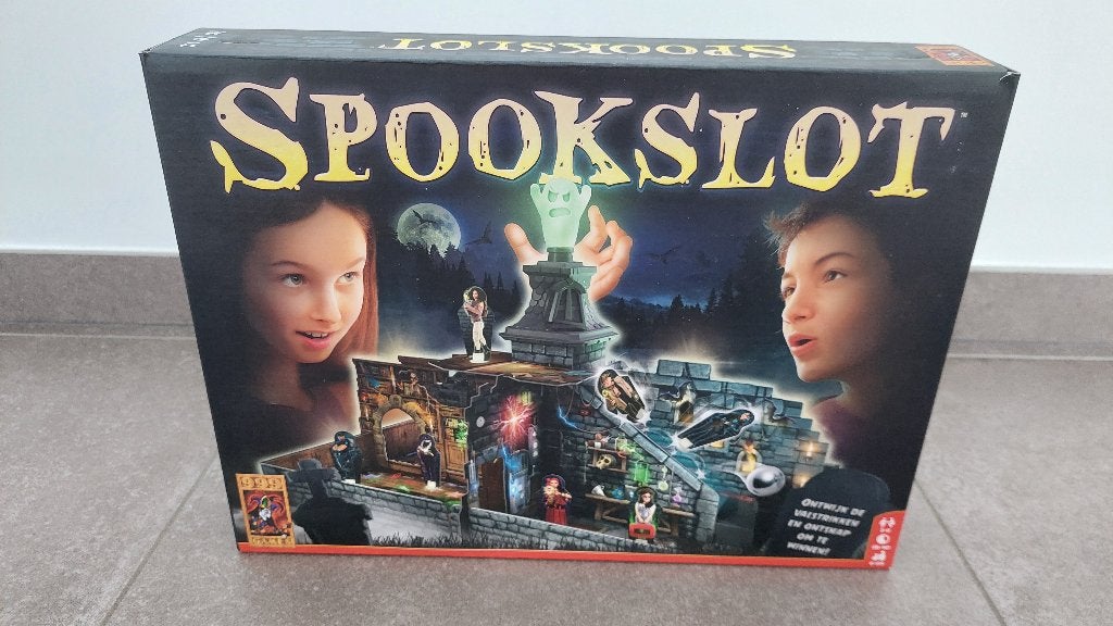 Gezelschapsspel Spookslot, Hobby en Vrije tijd, Vijf spelers of meer, Ophalen, Gebruikt, 999 games