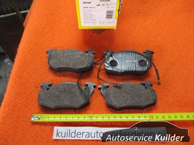 Remblokken voorzijde Citroen saxo Peugeot 106 205 BP758 Text, -, -, Neuf, Citroën
