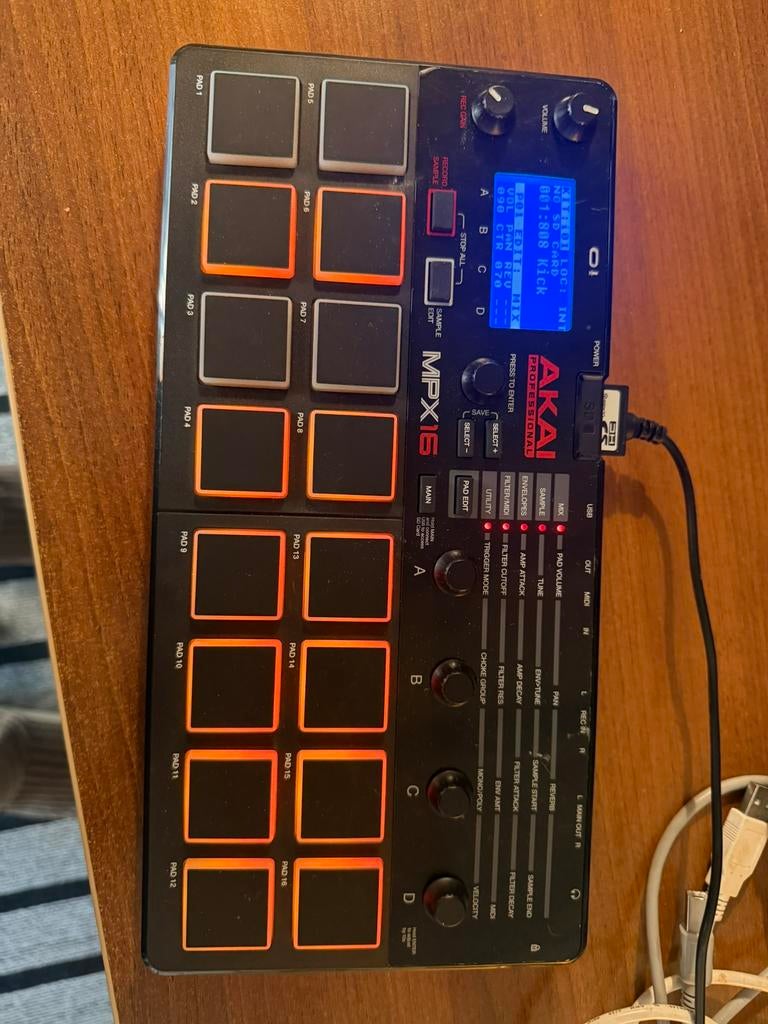 Akai mpx16, Enlèvement ou Envoi, Utilisé
