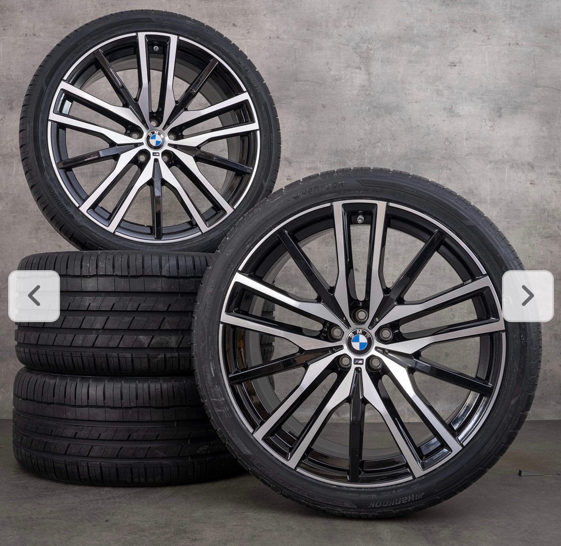 Pack ORIGINAL BMW X5 X6 G05 G06 742M 22 comme neuf, Autos : Pièces & Accessoires, Pneus & Jantes, Pneus et Jantes, Enlèvement ou Envoi