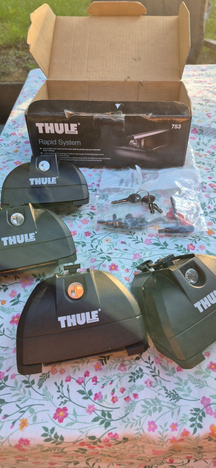 Thule Rapid System 753, Auto diversen, Dakdragers, Ophalen, Gebruikt