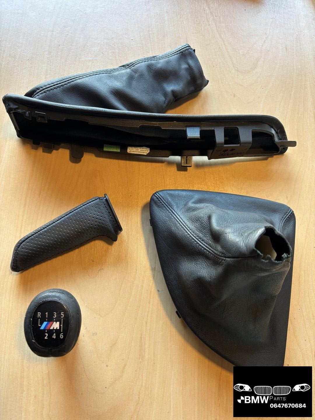 M Sport pook + hoes & M Sport handrem + hoes Bmw E81 E82 E87, Auto-onderdelen, Gebruikt, -, Ophalen of Verzenden, -