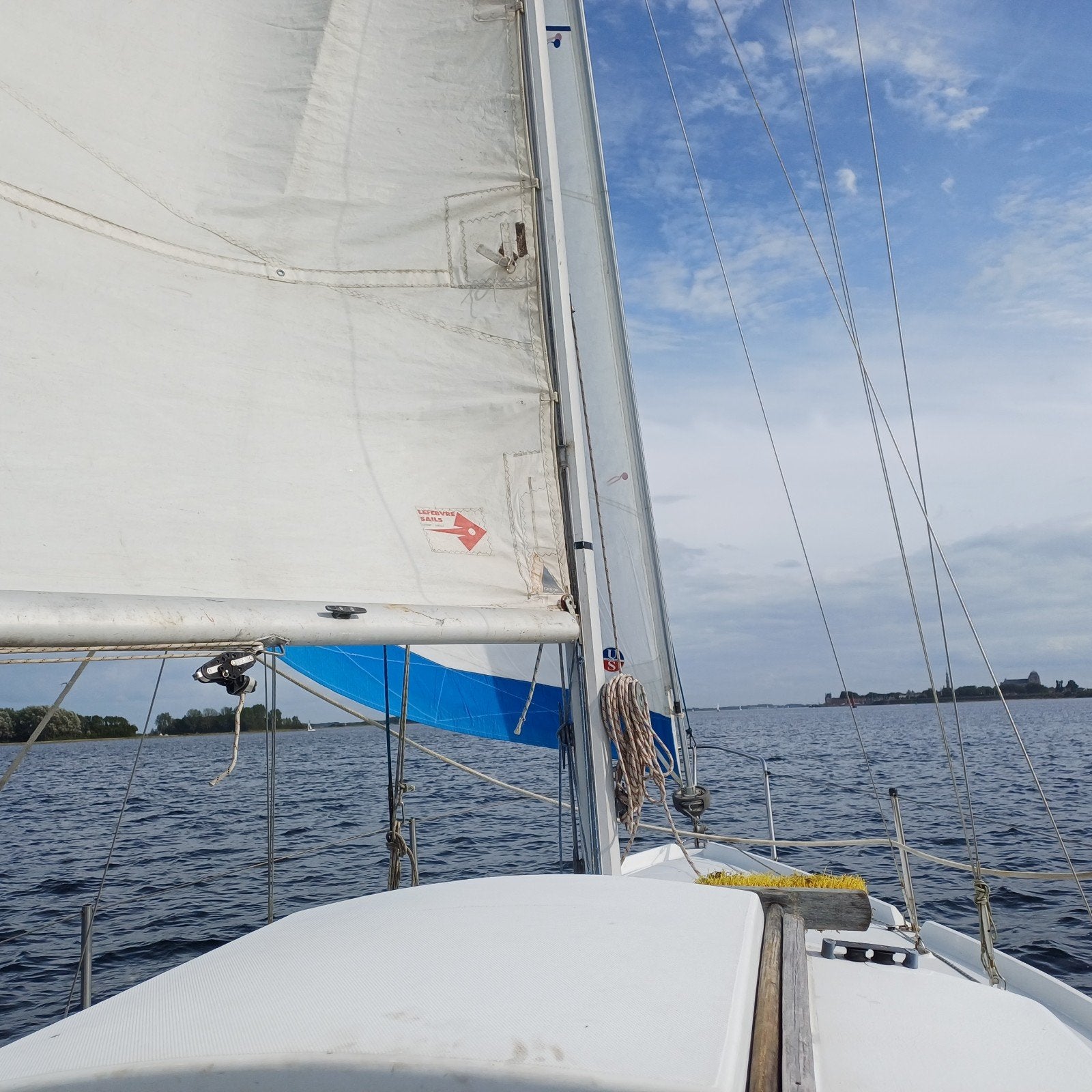 zeilboot 7m 50, Sports nautiques & Bateaux, Enlèvement ou Envoi