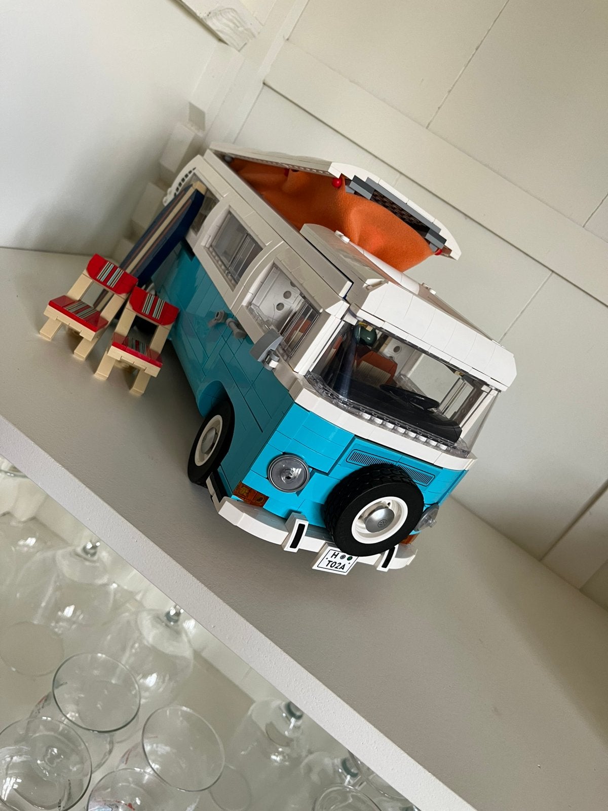 LEGO 10279 Volkswagen T2 Camper Van, Enlèvement, Comme neuf