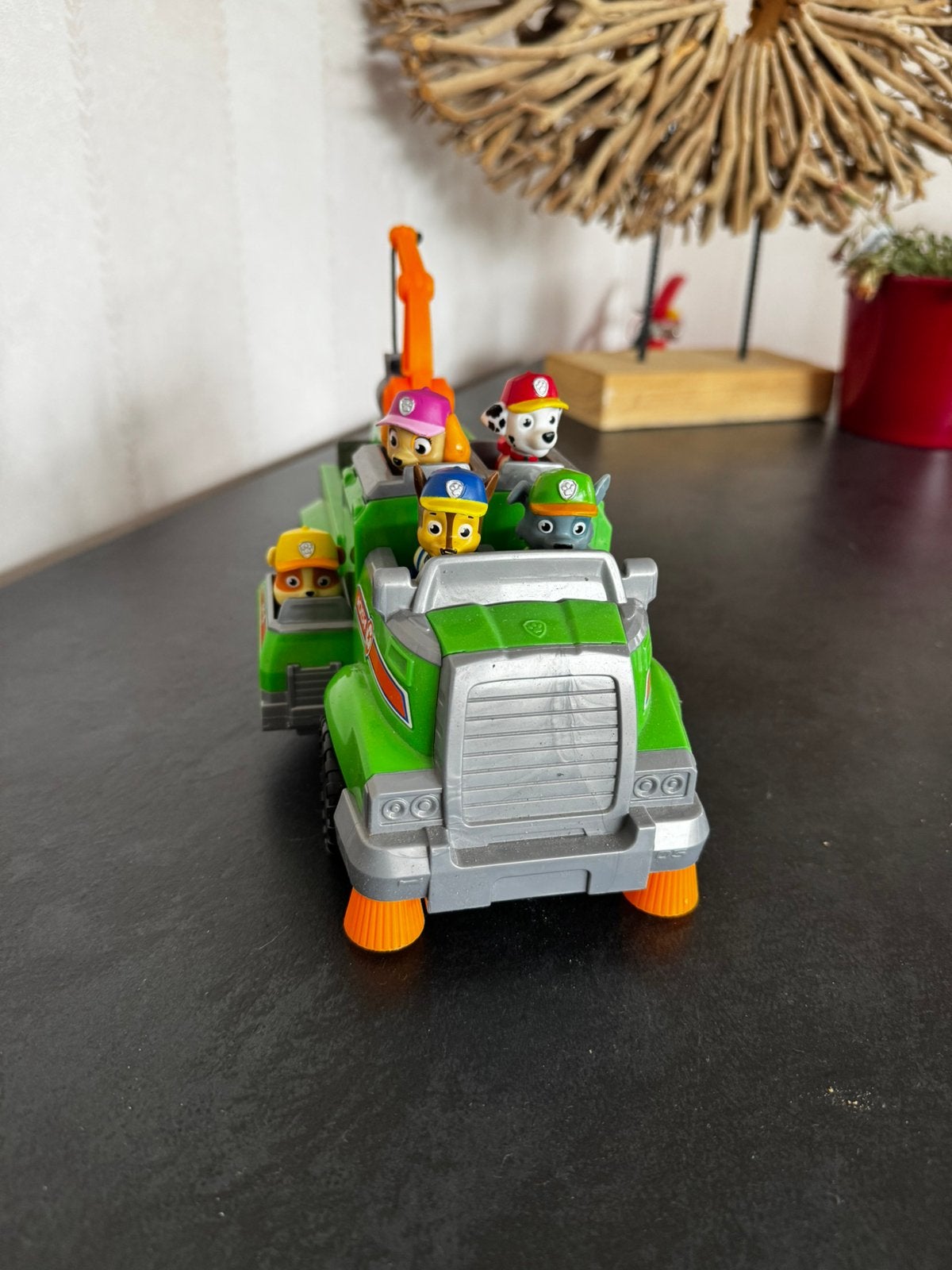 Paw patrol voertuig, Enlèvement, Utilisé