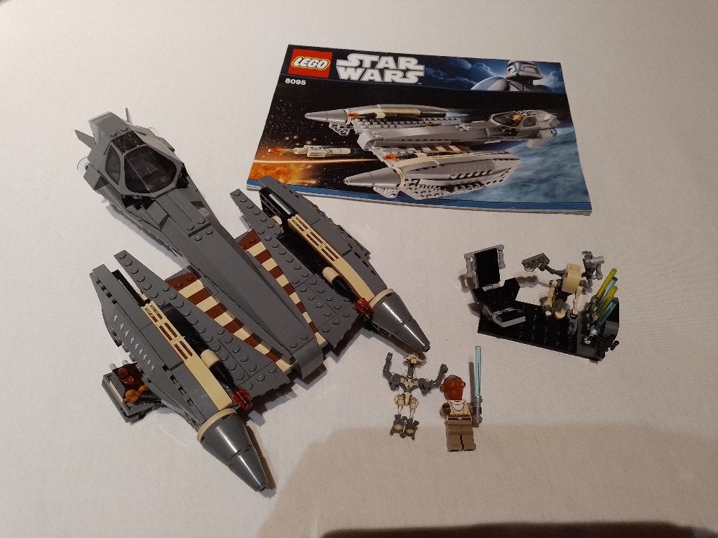 lego starwars 8095, Lego, Ophalen of Verzenden, Zo goed als nieuw, Compleet
