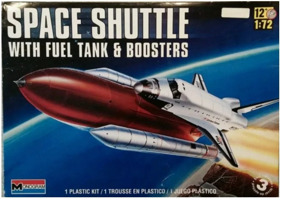 Zoek - Monogram 1/72 Space Shuttle with Boosters - gezocht, Ophalen of Verzenden