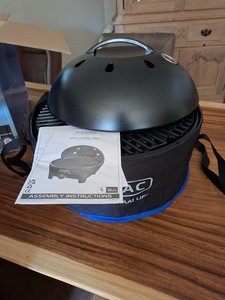 Cadac bbq nieuw, Enlèvement