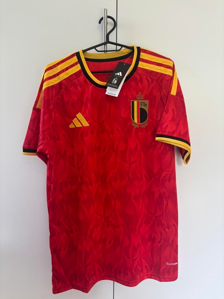 België WK home shirt 2025/2026 L, Sport en Fitness, Voetbal, Maat L, Verzenden, Nieuw, Shirt
