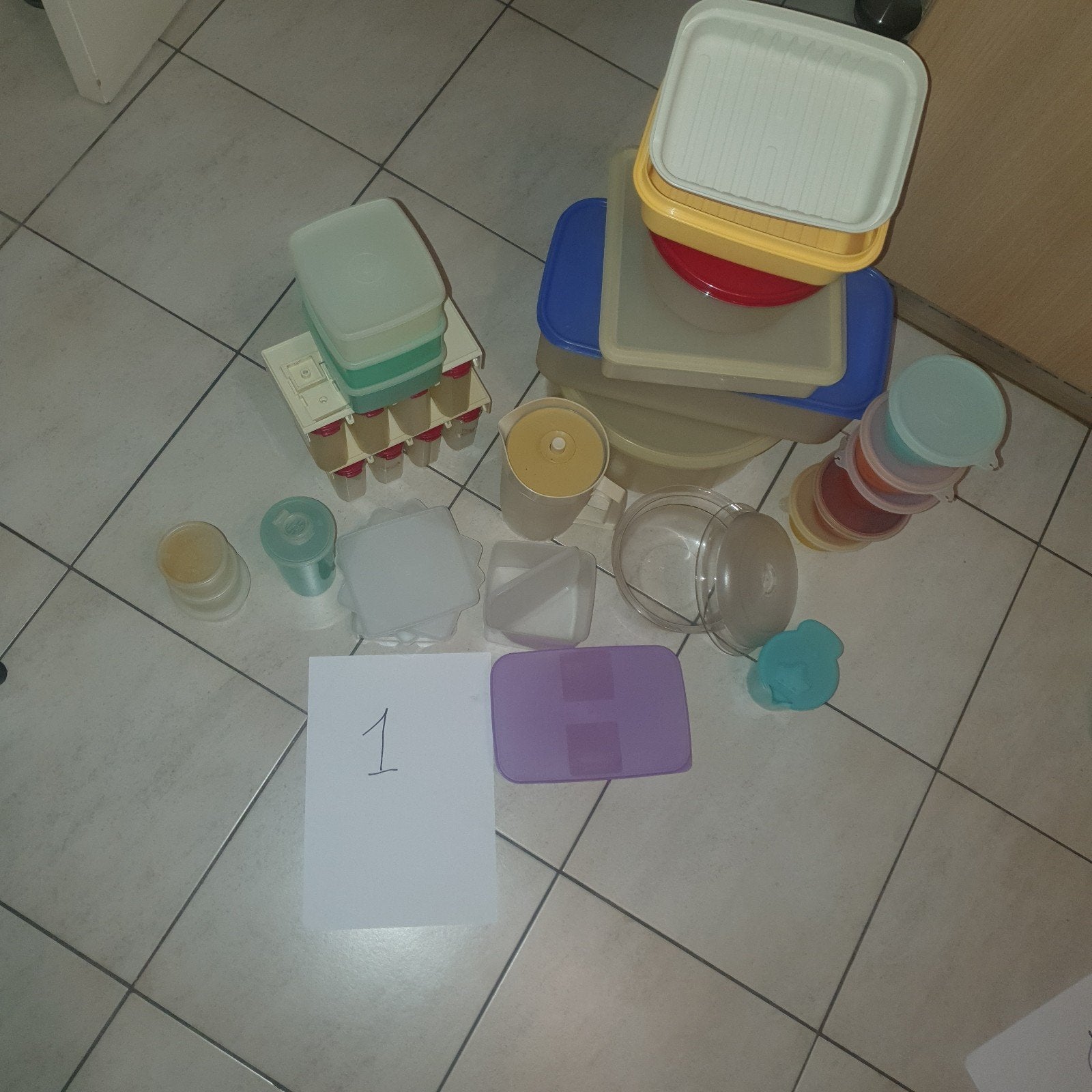 tupperware, Enlèvement, Utilisé