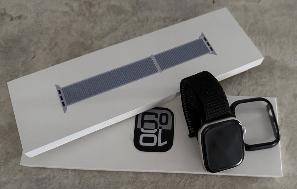 Apple Watch Series 10, 46 mm, GPS, argent, Bijoux, Sacs & Beauté, Étanche, Enlèvement ou Envoi, Apple Watch, IOS