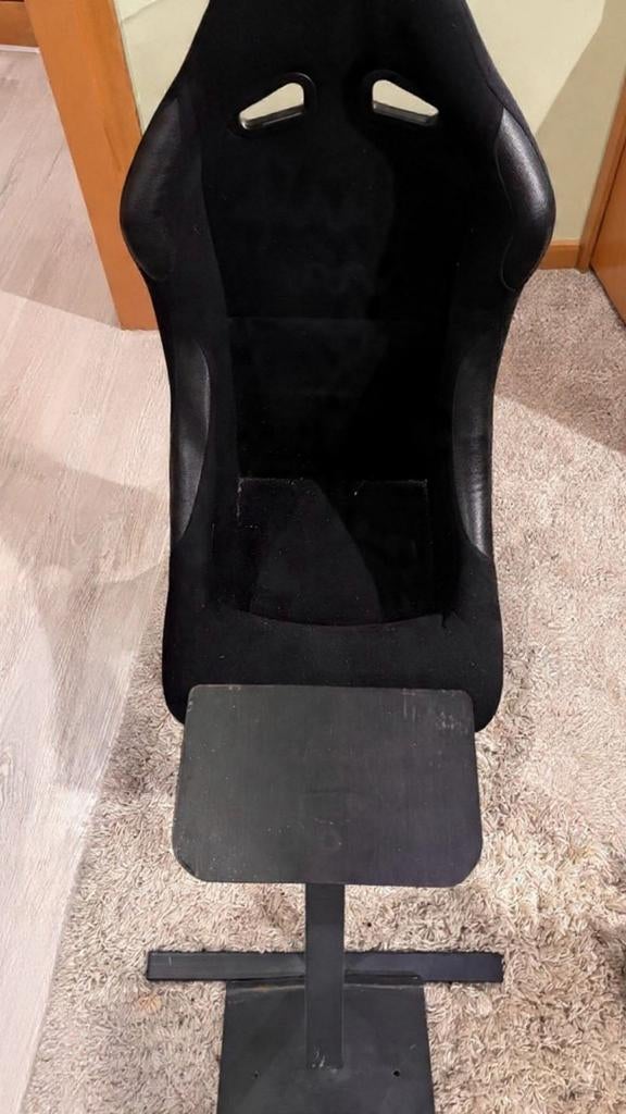 Siège de jeux, Chaise de bureau de gaming, Comme neuf, Noir
