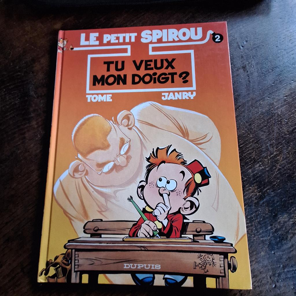 le petit spirou t2 tu veux mon doigt ? tome janry dupuis, Une BD, Utilisé, Tome-janry, Envoi