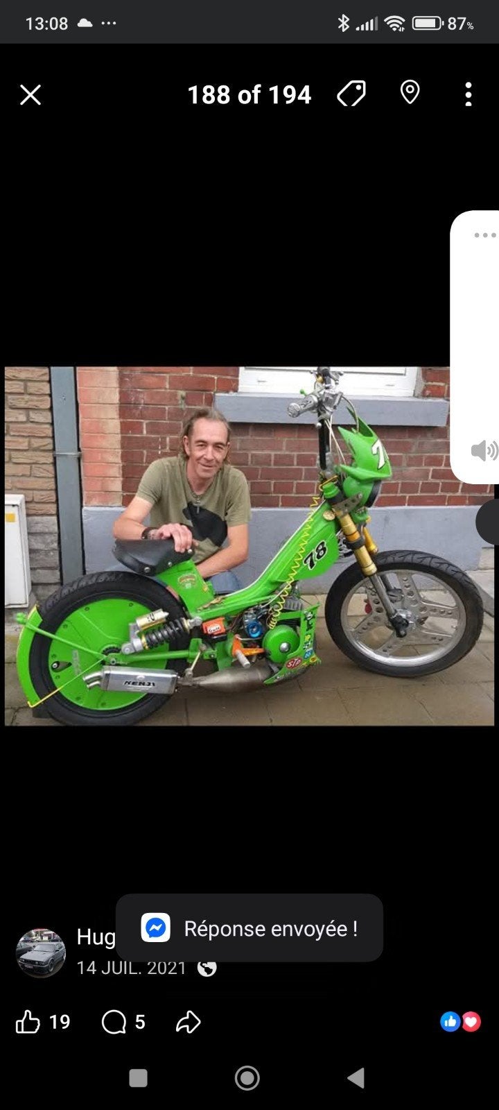 MBK 51 Chopper, Fietsen en Brommers, Ophalen