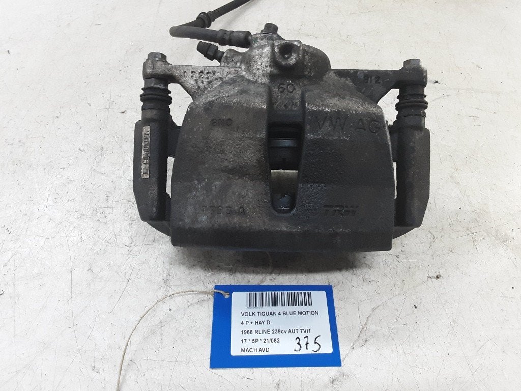 ETRIER DE FREIN AVANT DROIT Volkswagen Tiguan (AD1), Volkswagen, Volkswagen AG, Utilisé, Kundenbetreuung@volkswagen.de