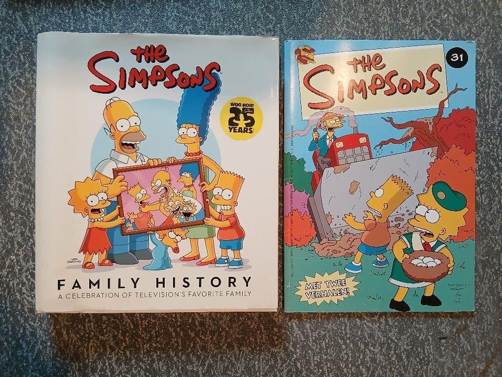 The Simpsons Family history (hardcover), Ophalen