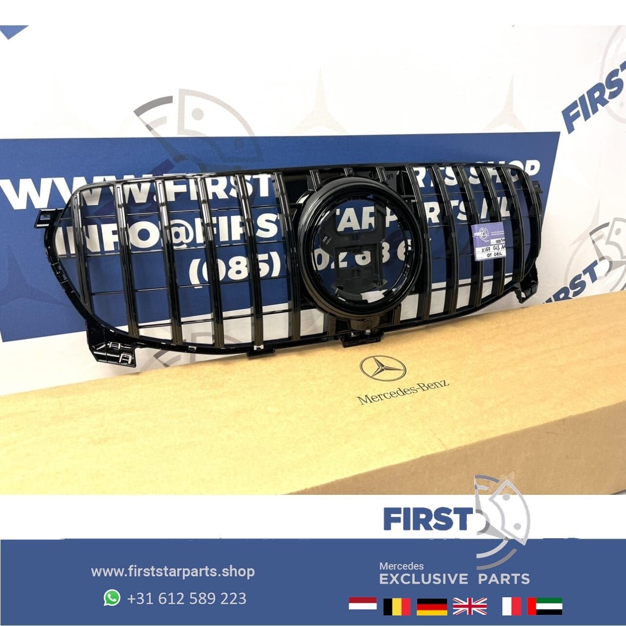 W167 X167 GLS 63 AMG GT GRIL 2019-2025 PANAMERICANA GRILLE V, Utilisé, -, -, Enlèvement ou Envoi