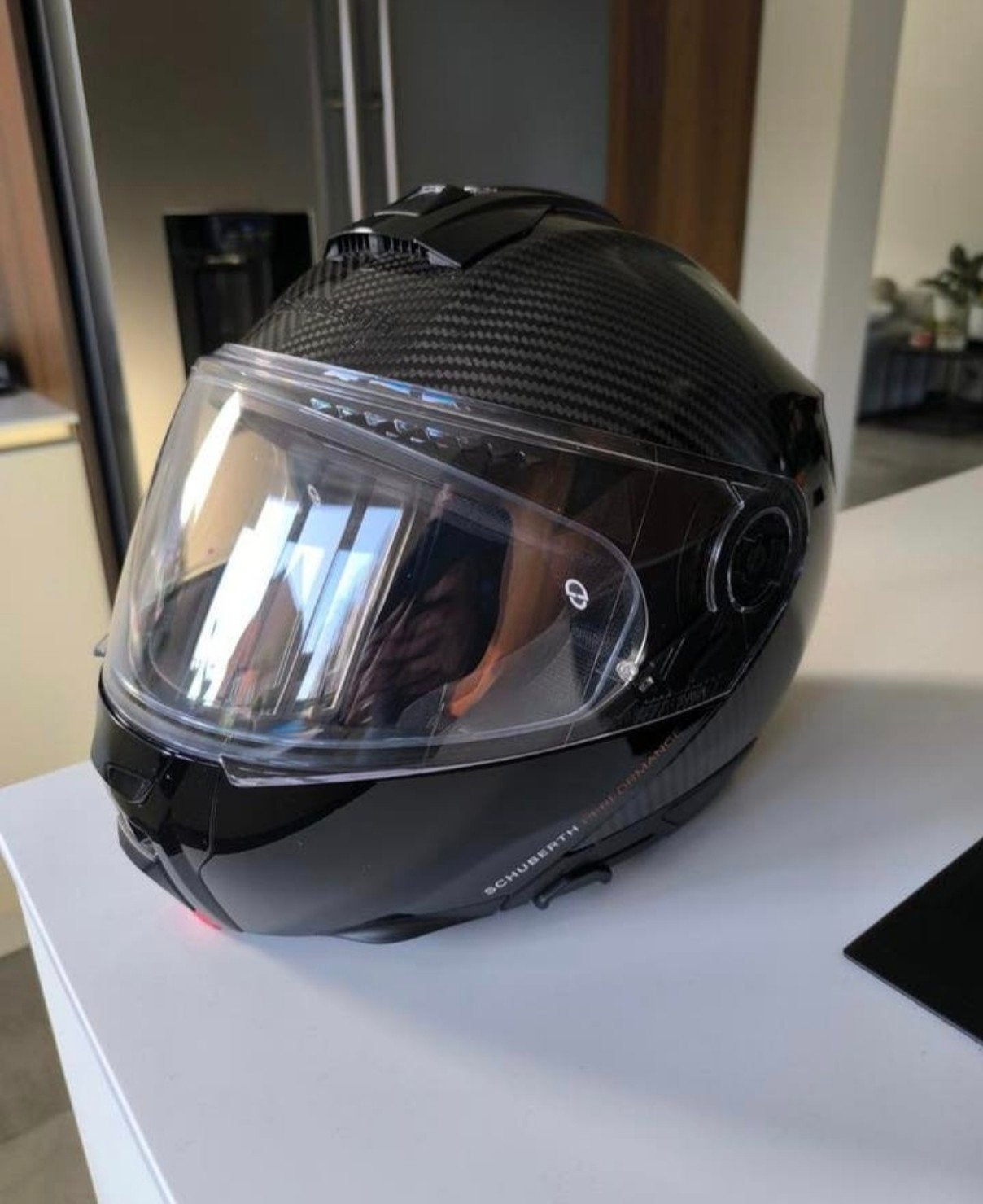 Schuberth C5, Carbon, M, Motoren, Ophalen