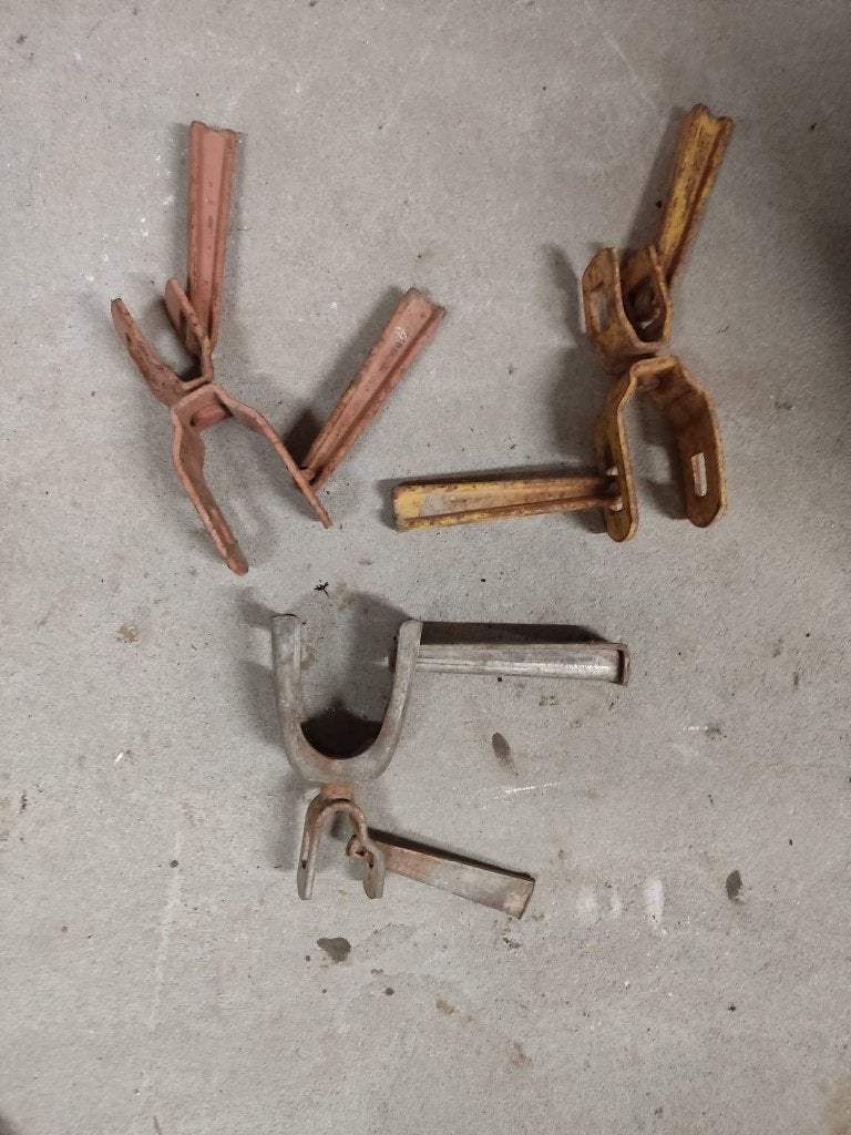 Clavettes pour échafaudage, Ophalen, Gebruikt, Overige metalen