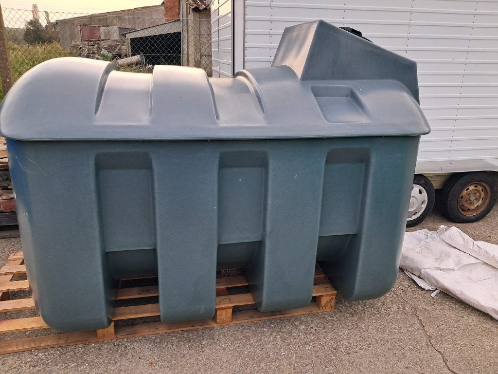 Mazouttank dubbelwandig 2500 liter, Enlèvement