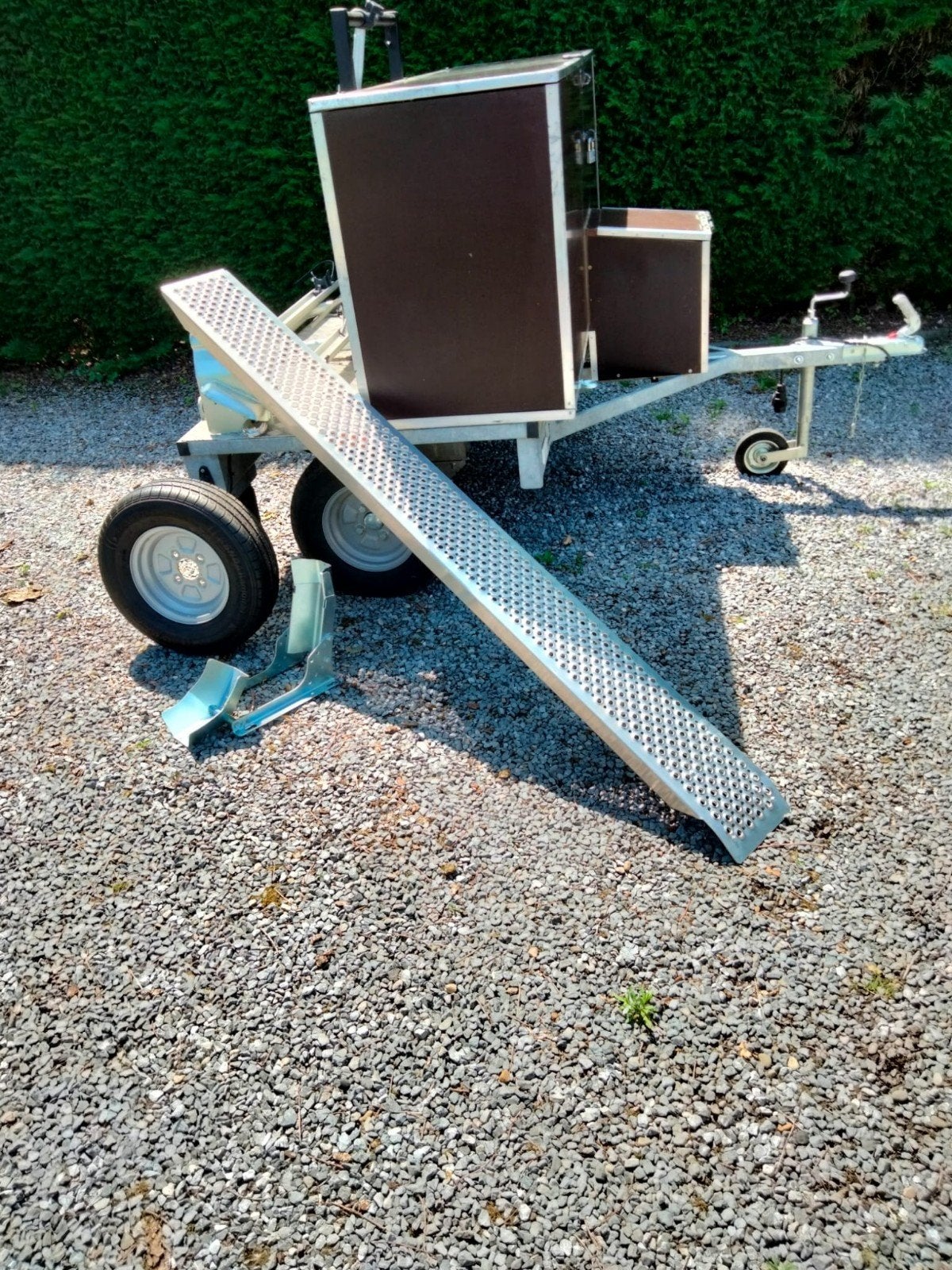Aanhangwagen 750kg met papieren (voor buitenland), Auto diversen, Aanhangers en Bagagewagens, Ophalen