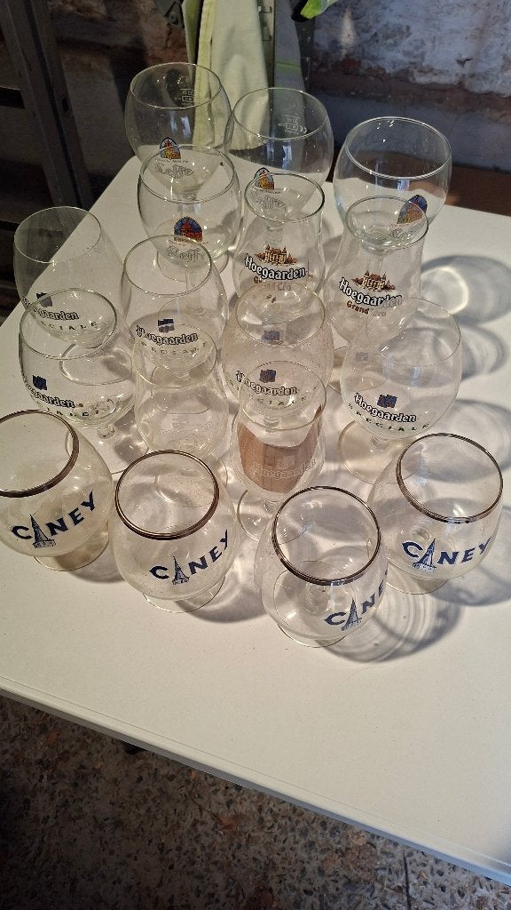 Verre a biere, Collections, Enlèvement ou Envoi, Comme neuf, Verre ou Verres, Leffe