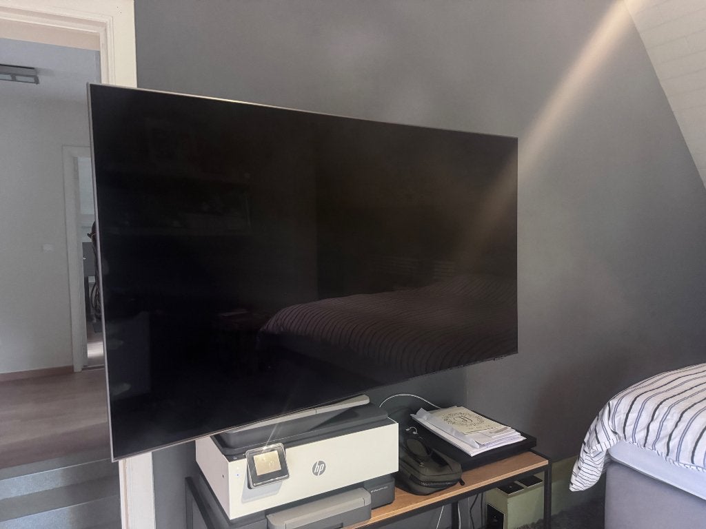 Tv samsung QLED 55’, QLED, Comme neuf, Enlèvement, Smart TV