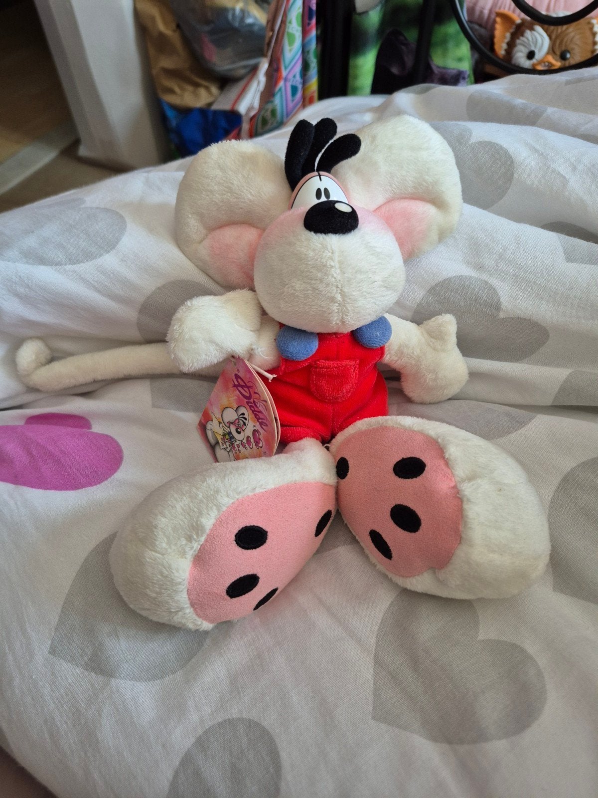 diddl vintage knuffel goede staat, Verzamelen, Ophalen of Verzenden, Diddl, Knuffel
