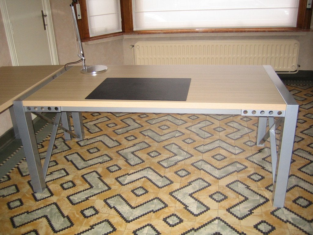 bureau, Huis en Inrichting, Bureaus, Ophalen, Demontabel, 95 cm, 180 cm