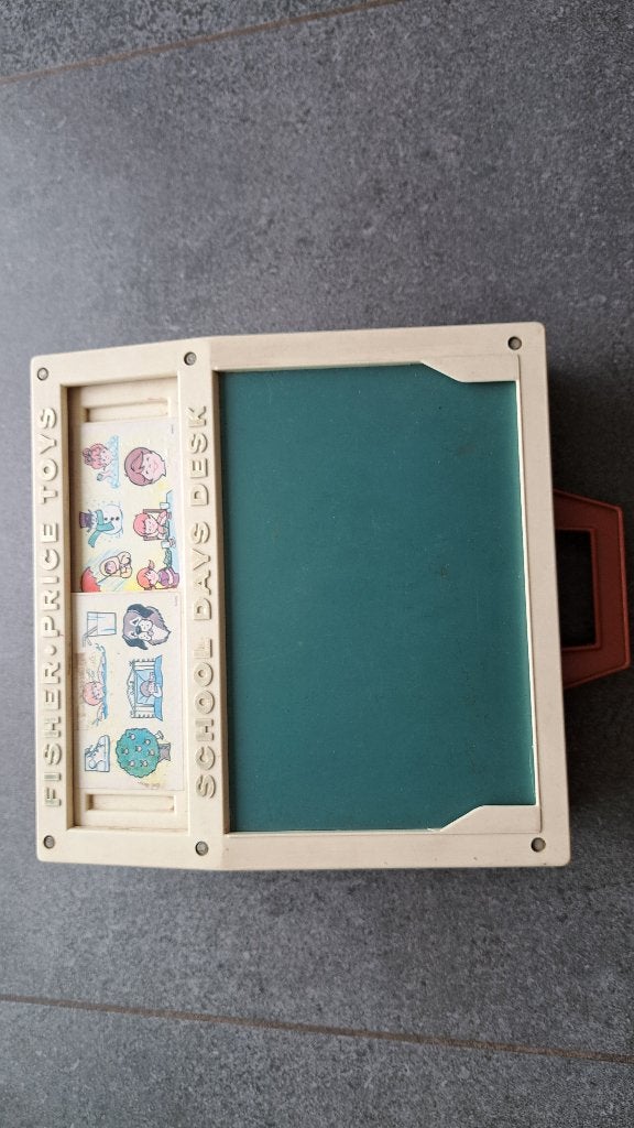 Fisher Price School Days Desk magnetisch letterspel, Ophalen, Gebruikt