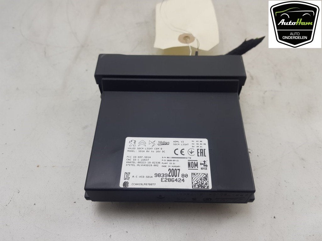 COMPUTER VERLICHTING Peugeot 2008 (UD / UK / UR / US / UX), Gebruikt, Peugeot
