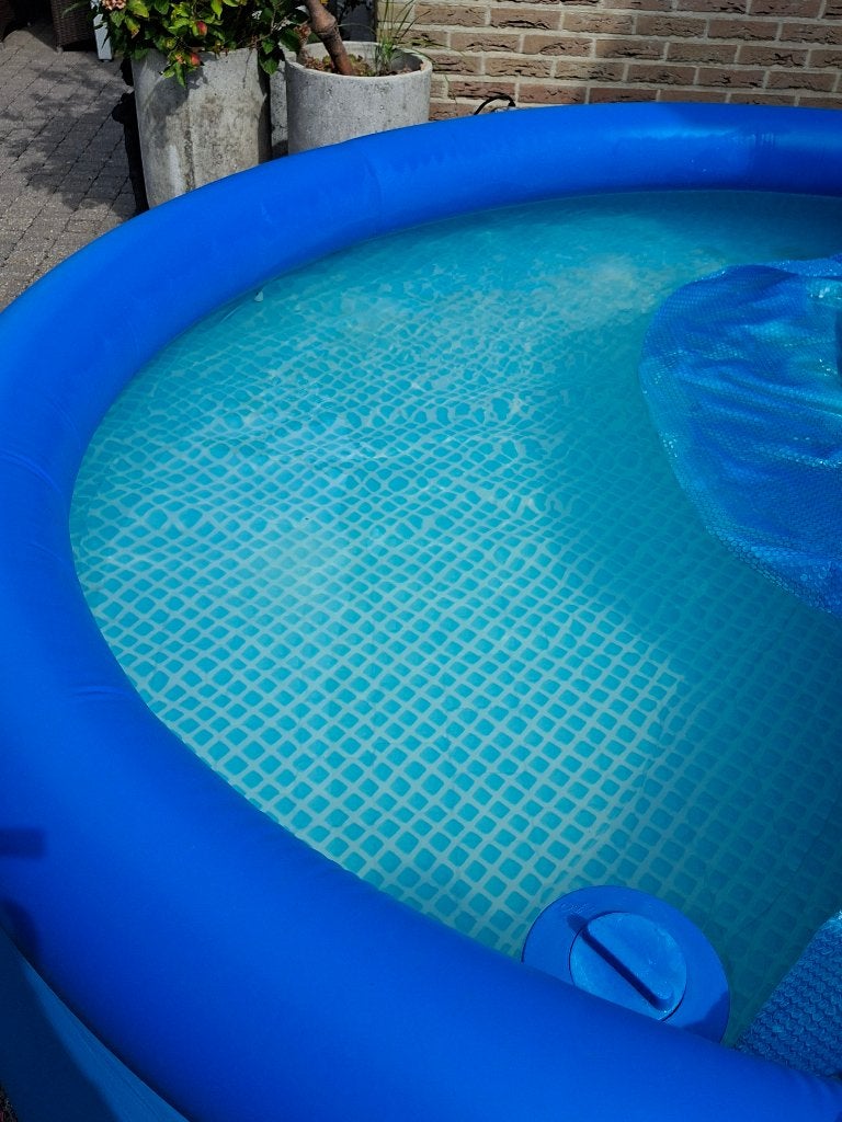zwembad, Tuin en Terras, Rond, Ophalen of Verzenden, Zo goed als nieuw, Opzetzwembad