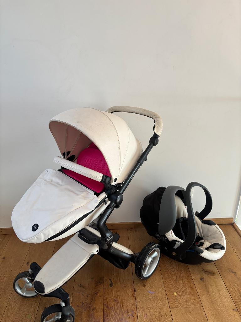 Mima Xari, Gebruikt, Met autostoeltje, Ophalen, Kinderwagen