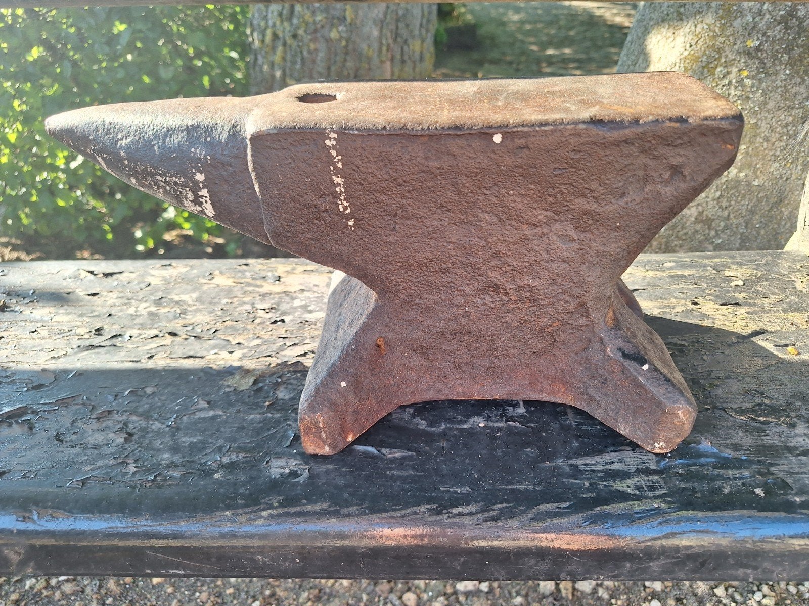 Oud aambeeldje 26 kg, Antiek en Kunst, Ophalen