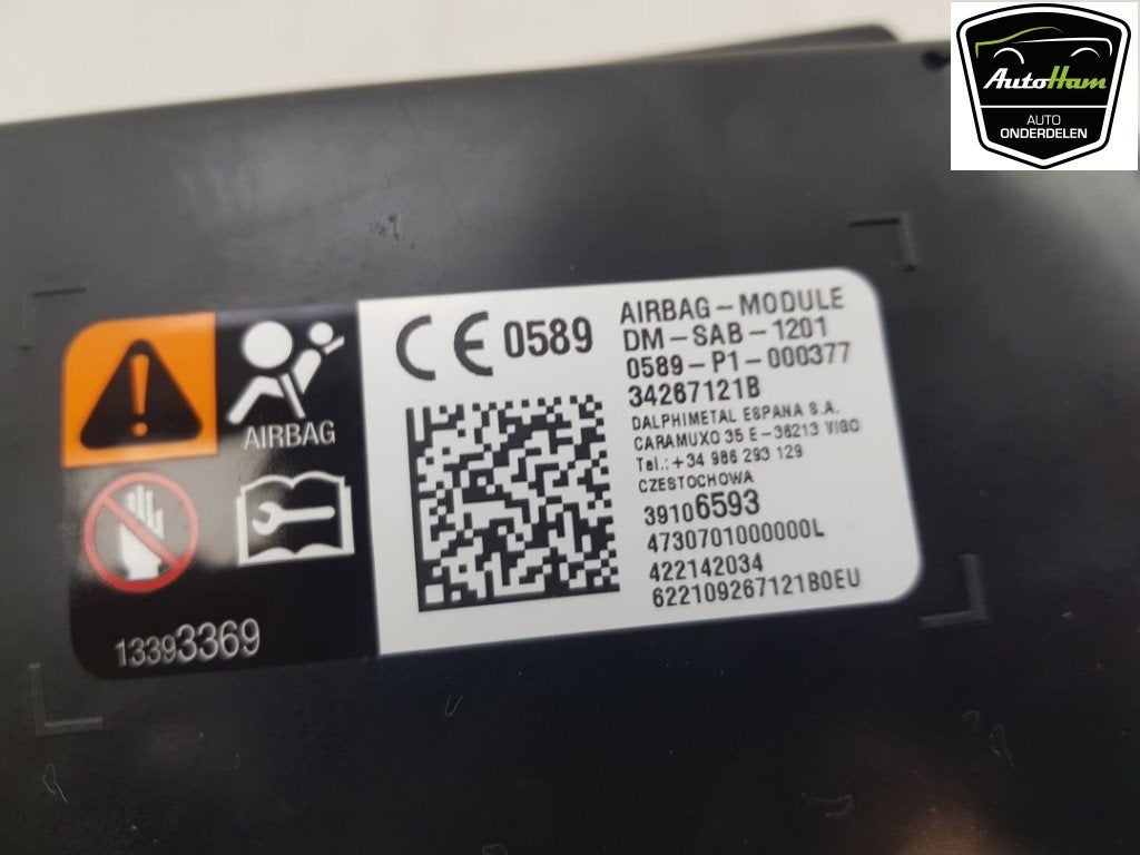 AIRBAG SIEGE Opel Crossland (X) (|39106593|), Utilisé, Opel