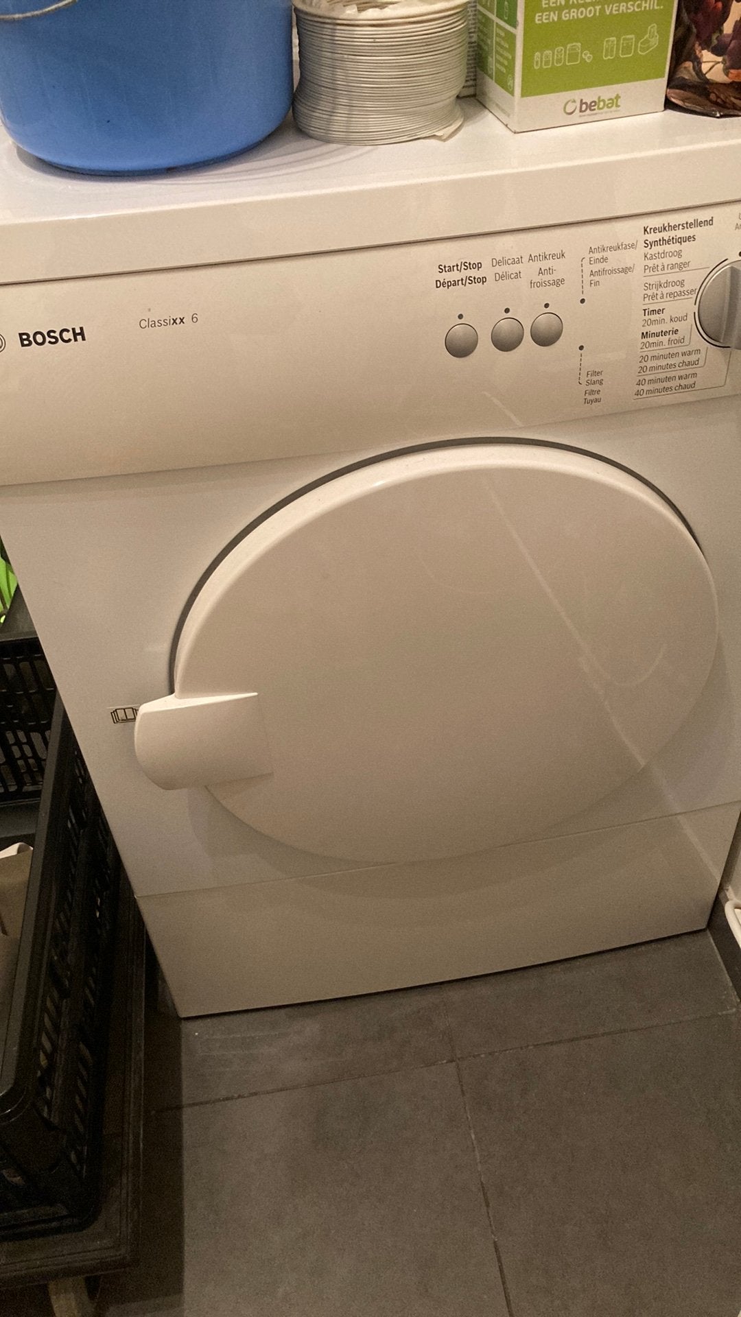 Droogkast Bosch Classixx 6, Elektronische apparatuur, Droogkasten, 4 tot 6 kg, Ophalen, Zo goed als nieuw, Luchtafvoer