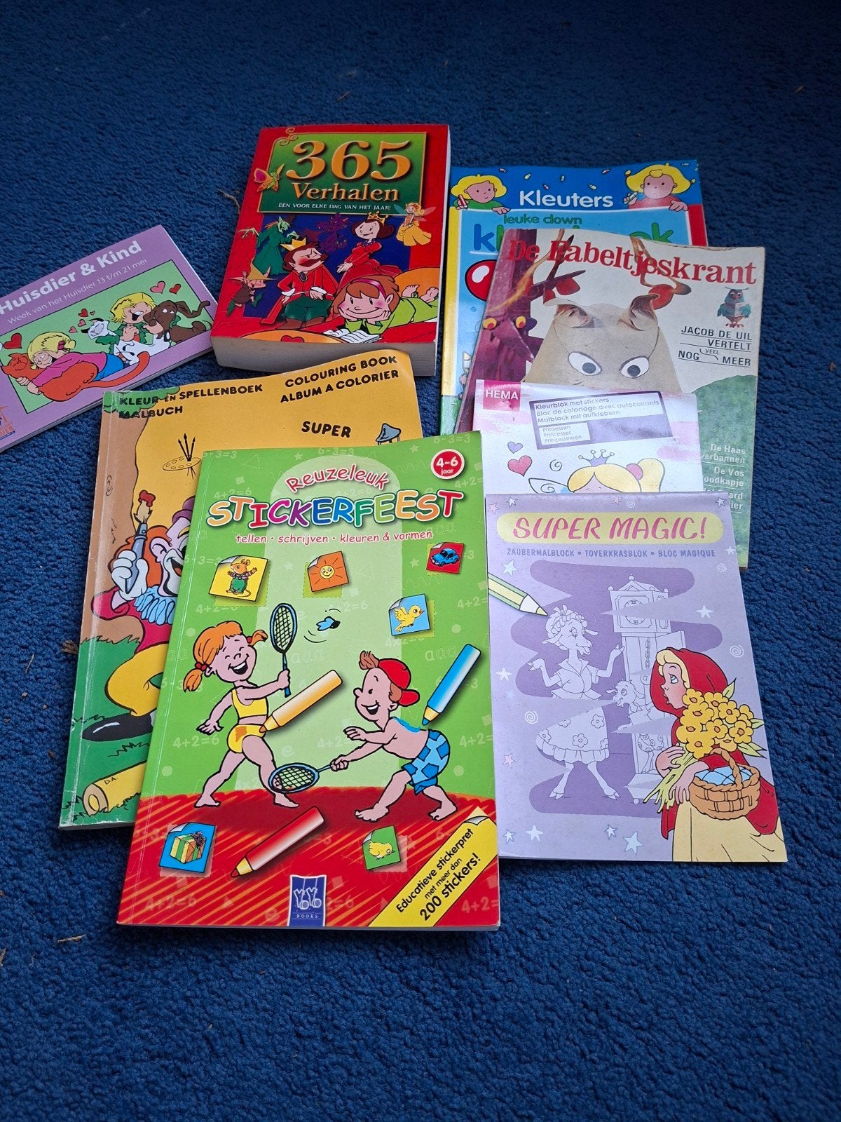 kinderboeken, Ophalen, Zo goed als nieuw